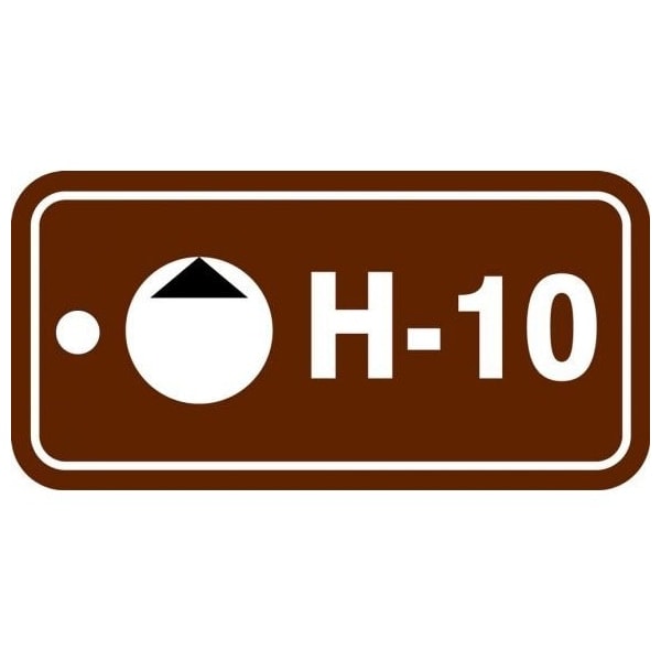 Accuform Energy Source ID Tag, H-10, 1.5inx3in, Plastic, 5PK TDF510VPM - main